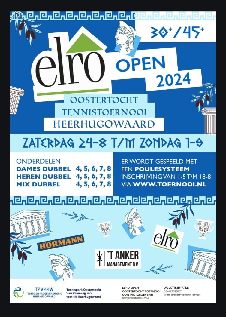 Elro Oostertocht Tennistoernooi